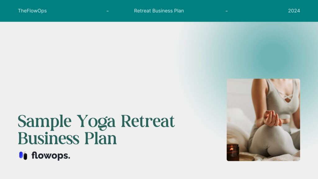 Yoga Retreat Business Plan cover page